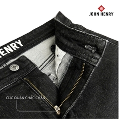 Quần Short Jean Nam John Henry Trẻ Trung Năng Động SP25SS06T-AKJN