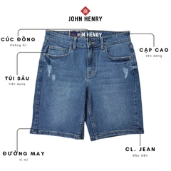 Quần Short Jean Form Trên Gối SP25SS17C-AKJN