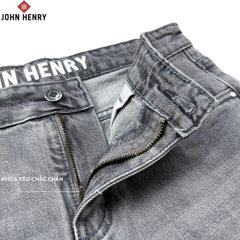 Quần Short Jean Nam John Henry Trẻ Trung Năng Động SP25FH21T-AKJN