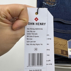 Quần Jean Dài Nam John Henry JN25FH37C-RG - Form Vừa - Regular