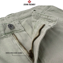 Quần Short Jean Nam John Henry Relaxed Fit SP25SS16P-RXJN