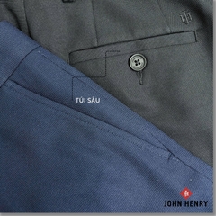 Quần Tây Nam John Henry DP25ES01P-NM-SLIM COMFORFIT - FORM ÔM VỪA