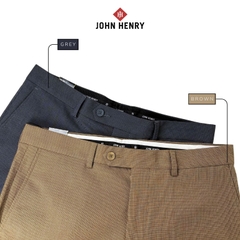 Quần Tây Dài Nam John Henry Form Ôm Vừa - DP25SS08C-NMSC