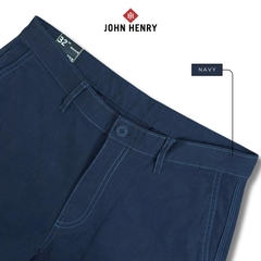 Quần Short Khaki Nam John Henry Trẻ Trung, Năng Động SP25SS14T-AK