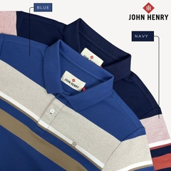 Áo Polo Nam Ngắn Tay John Henry Form Vừa Tay Ngắn KS25SS22T-SC