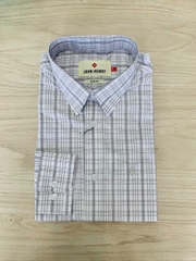 Áo Sơ Mi Nam Tay Ngắn John Henry Caro WS25SS40C-LDBB