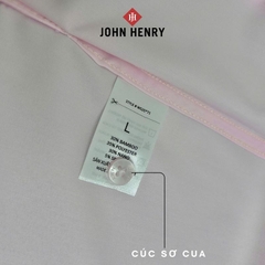 Áo Sơ Mi Nam Tay Ngắn John Henry Trơn Không Họa Tiết WS25FH71P-SDBBEX