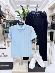 Áo Polo Nam Ngắn Tay John Henry  Form Vừa KS26SS22P-SCSR