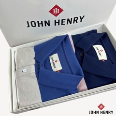 Áo Polo Nam Ngắn Tay John Henry Form Vừa Tay Ngắn KS25SS22T-SC