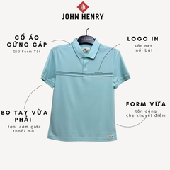 Áo Polo Nam Ngắn Tay John Henry  Form Vừa KS25SS05C-SLWK