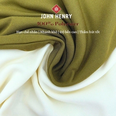 Áo Polo Nam Ngắn Tay John Henry Form Vừa KS25SS01P-SCWK