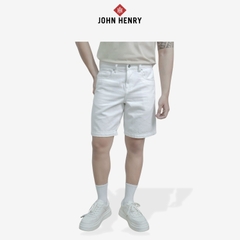 Quần Short Jean Nam John Henry Trẻ Trung Năng Động SP25FH28P-AKJN