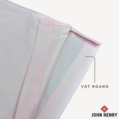 Áo Sơ Mi Nam Tay Ngắn John Henry Trơn Không Họa Tiết WS25FH71P-SDBBEX