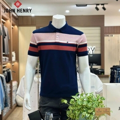 Áo Polo Nam Ngắn Tay John Henry Form Vừa Tay Ngắn KS25SS22T-SC