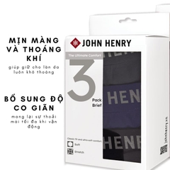 Combo 3 Quần Lót Boxer Nam UW25CB04C-BB