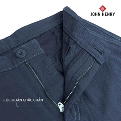Quần Short Khaki Nam John Henry Trẻ Trung, Năng Động SP25SS14T-AK