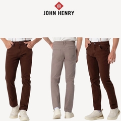 Quần Kaki Nam John Henry KP25SS12C-JNSL - Slim Fit - Form Ôm