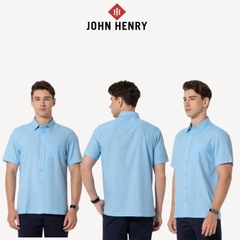 Áo Sơ Mi Nam Tay Ngắn Caro, lịch lãm, thời thượng WS25FH66C-CFBB