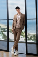 Quần Tây Dài Nam John Henry Form Ôm Vừa - DP25SS08C-NMSC