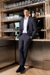 Quần Tây Dài Nam John Henry Form Ôm Vừa - DP25SS08C-NMSC