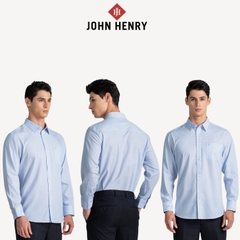 Áo Sơ Mi Nam Tay Ngắn John Henry Caro WS25FH67C-LD