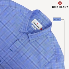 Áo Sơ Mi Nam Tay Ngắn John Henry họa tiết WS25SS47P-SD