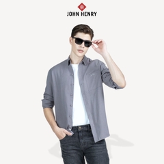 Áo sơ mi nam dài tay John Henry Form Vừa WS25FH84C-LCRG