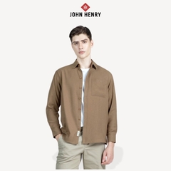 Áo sơ mi nam dài tay John Henry Form Vừa WS25FH84C-LCRG