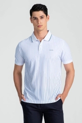 Áo Polo Nam Form Vừa Tay Ngắn Kẻ Sọc KS25SS06C-SCHE