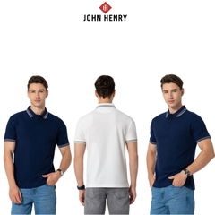Áo Polo Nam Ngắn Tay John Henry  Form Vừa KS25SS15C-SC