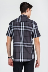 Áo Sơ Mi Nam Tay Ngắn John Henry Caro WS25FH90T-SDBB