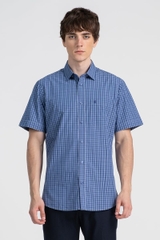 Áo Sơ Mi Nam Tay Ngắn John Henry Caro WS25FH91T-SDBB