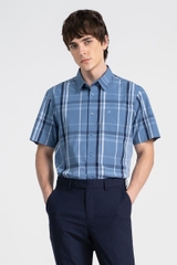 Áo Sơ Mi Nam Tay Ngắn John Henry Caro WS25FH96C-SDBB
