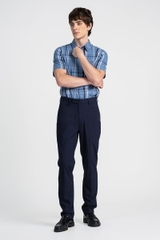 Áo Sơ Mi Nam Tay Ngắn John Henry Caro WS25FH96C-SDBB