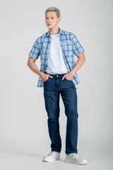 Áo Sơ Mi Nam Ngắn Tay John Henry Caro WS25SS04T-SC