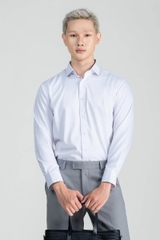 Áo Sơ Mi Nam Tay Dài Form Ôm WS25SS14P-LDFSBB