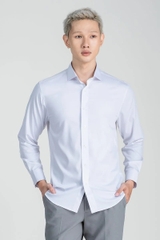 Áo Sơ Mi Nam Tay Dài Form Ôm WS25SS14P-LDFSBB
