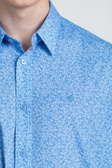Áo Sơ Mi Ngắn Tay John Henry Form Ôm WS25SS19C-SDBB