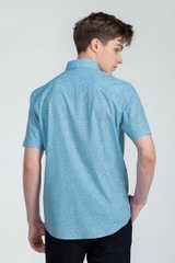 Áo Sơ Mi Ngắn Tay John Henry Form Ôm WS25SS19C-SDBB