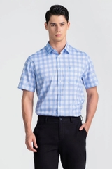 Áo Sơ Mi Nam Tay Ngắn John Henry Caro WS25SS51T-SDBB