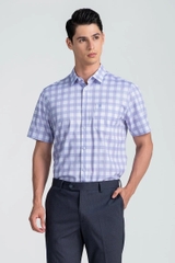 Áo Sơ Mi Nam Tay Ngắn John Henry Caro WS25SS51T-SDBB
