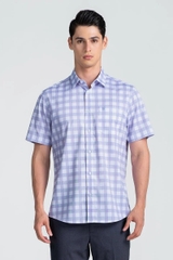 Áo Sơ Mi Nam Tay Ngắn John Henry Caro WS25SS51T-SDBB