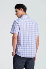 Áo Sơ Mi Nam Tay Ngắn John Henry Caro WS25SS51T-SDBB