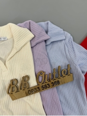 A39 Áo cotton tăm croptop GJ