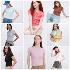 A37 Áo phông croptop Uni