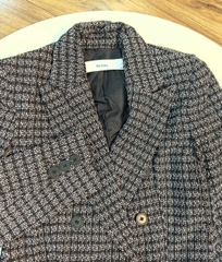 A81 Áo vest dạ tweed Bershka