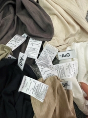 A70 Áo cotton xược Atg trơn