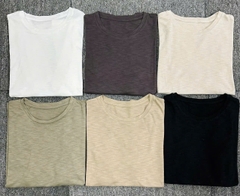 A70 Áo cotton xược Atg trơn