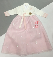 Bộ Hanbok bé gái 4T