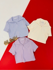 A39 Áo cotton tăm croptop GJ